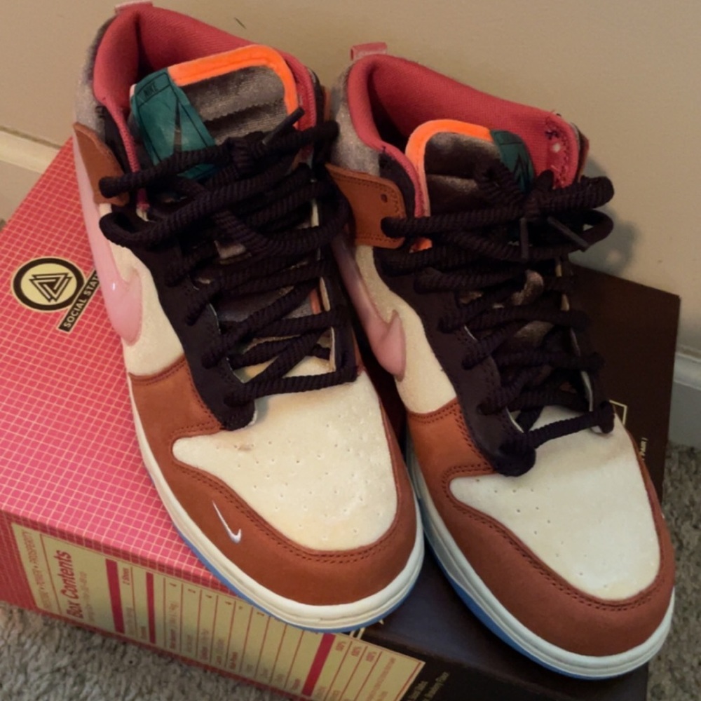 Nike x Social Status “chocolate milk “